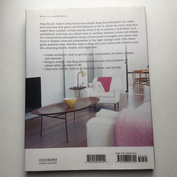 Feng Shui for Today’s Living Hardback Book - Picture 3 of 3